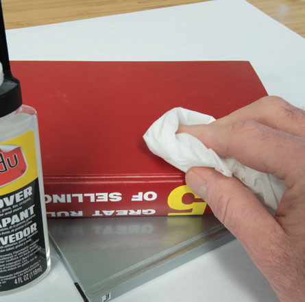 UN-DU STICKER REMOVER DOES NOT WORK AND REMOVE THE STICKY RESIDUE